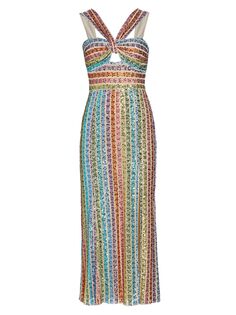 Платье Eli с пайетками Saylor, разноцветный