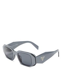 Квадратные солнцезащитные очки, 51 мм Prada