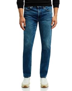 Джинсы Fit 2 Authentic Slim Fit в синем цвете Jared rag &amp; bone