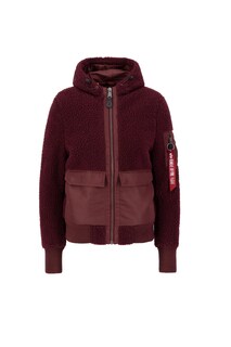 Межсезонная куртка ALPHA INDUSTRIES, бордо