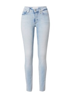 Узкие джинсы Calvin Klein Jeans, светло-синий