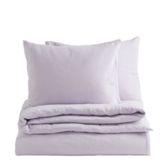 Комплект двуспального постельного белья H&amp;M Home, светло-фиолетовый