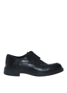 Кожаные черные мужские классические туфли Fabrika ФАБРИКА