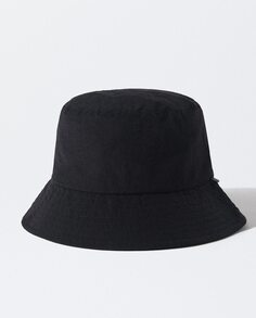 Простая женская шляпа в форме ведра Parfois, черный