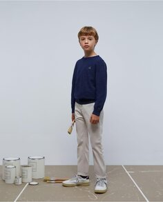 Свитер для мальчика с длинными рукавами и деталями на локтях Scalpers