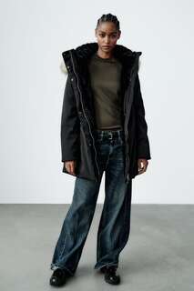 Zara parka hotsell