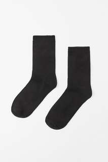 Простые низкие носки ZARA, черный