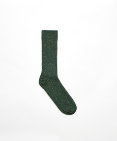 Классические носки из 21% шерсти и 11% шелка Oysho, изумрудно-зеленый