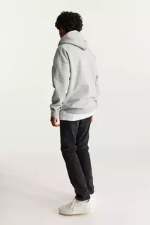Комфортные эластичные джинсы узкого кроя H&amp;M, серый H&M
