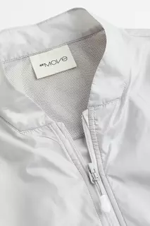 Легкая беговая куртка H&amp;M, серый H&M