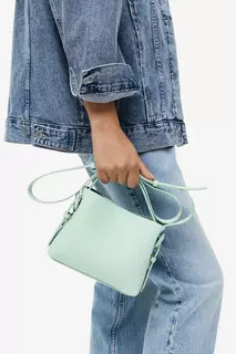 Маленькая сумка через плечо H&amp;M, зеленый H&M