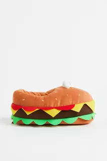 Мягкие домашние тапочки - гамбургер H&amp;M, коричневый H&M