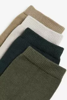 Набор из 10 пар носков H&amp;M, зеленый H&M