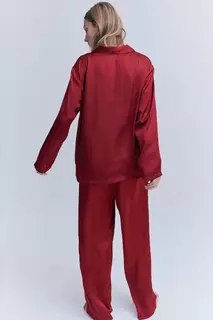 Пижама с рубашкой и плавками H&amp;M, красный H&M