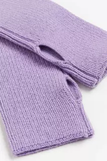 Перчатки без пальцев H&amp;M, фиолетовый H&M