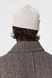 Полушерстяное пальто свободного кроя средней длины H&amp;M, коричневый H&M