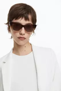 Поляризационные солнцезащитные очки H&amp;M, коричневый H&M