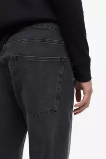 Прямые джинсы xfit стандартного размера H&amp;M, серый H&M