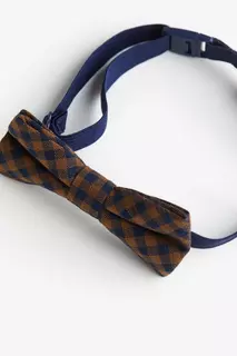 Рубашка и галстук-бабочка H&amp;M, бежевый H&M