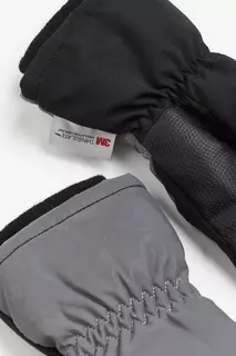 Светоотражающие зимние перчатки H&amp;M, черный H&M