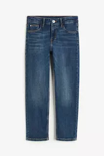 Свободные джинсы зауженного кроя H&amp;M, синий H&M