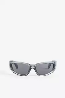Солнечные очки H&amp;M, серый H&M