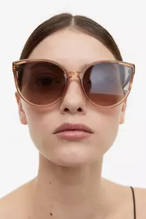Солнечные очки H&amp;M, бежевый H&M