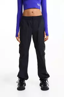 Спортивные брюки-карго H&amp;M, черный H&M