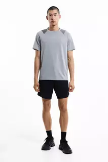 Спортивная футболка от drymove H&amp;M, серый H&M