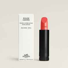Сменный картридж для атласной губной помады Hermès Rouge Satin, тон 36 Corail Flamingo, 3,5 г Hermes