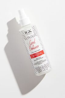Спрей для волос IGK Good Behavior, подготовительный 4-в-1, белый