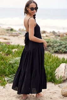 Прикрытое платье миди Lspace Santorini, черный L*Space