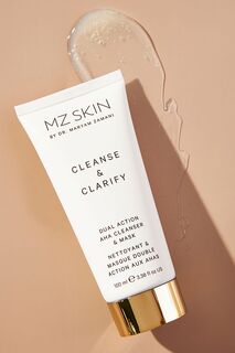 Очищающее средство и маска Mz Skin двойного действия с AHA Cleanse &amp; Clarify, белый