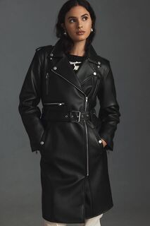 Длинная куртка-чоппер Mother, черный