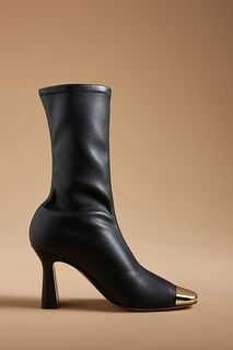 Эластичные ботинки Maria Luca Ellia с металлическим носком, черный