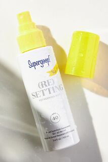 Солнцезащитный мист Supergoop! SPF 40 Defense (Re)setting, белый