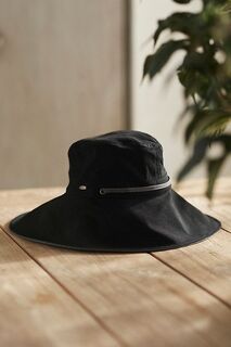 Шляпа от солнца Terrain хлопковая, черный