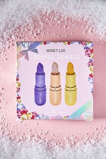 Winky Lux Joyful Jewels Бальзам для губ Трио, цвет assorted