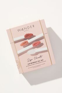 Wander Beauty Lip Vault Набор масел для губ Lip Retreat, розовый