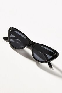 Солнцезащитные очки I-SEA Chunky Cat-Eye массивные, черный