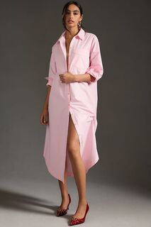 Платье-рубашка Soren от Maeve с длинными рукавами, розовый