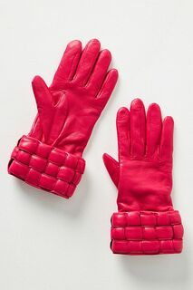 Перчатки тканые Agnelle Anny, розовый