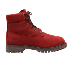 6-дюймовые ботинки премиум-класса Junior Timberland, красный