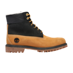 Ботинки из овчины премиум-класса 6 дюймов Junior Timberland, желто-коричневый