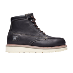 Gridworks 6-дюймовые водонепроницаемые рабочие ботинки Timberland, черный