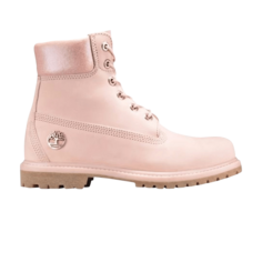 Wmns 6-дюймовые водонепроницаемые ботинки премиум-класса Timberland, розовый