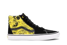 Кроссовки Mike Gigliotti x SpongeBob SquarePants x Skate Sk8-Hi Vans, желтый