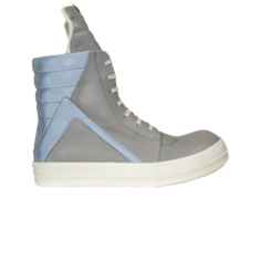 Высокие кроссовки Rick Owens Geobasket High, серый