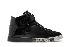 Высокие кроссовки Saint Laurent Degrade High, черный