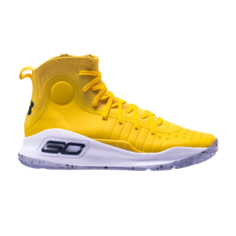 Кроссовки Curry 4 Under Armour, желтый